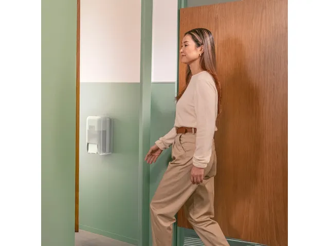 Tork OptiServe 558041 Hulsloos 2-rol Toiletpapier Dispenser T7 Wit