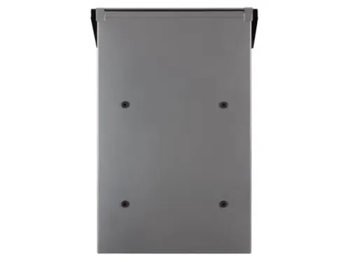 Brievenbus RIO Zilver 27x39,5x10cm