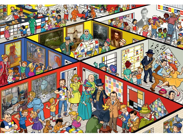 That's Life Gallery edition: Piet Mondriaan 1000st