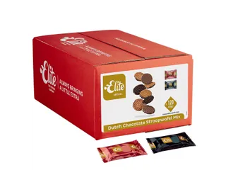 Koekjes Elite Special Dutch chocolate stroopwafelmix 120 stuks - 5