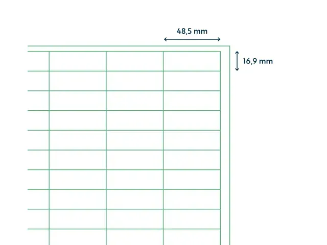 OUTLET Etiquettes Rillstab 48,5x16.9mm Blanches 1000 feuilles