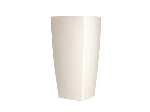 plantenpot,trapeziumvormig,PE,signaalwit,HxBxD 700x360x360mm
