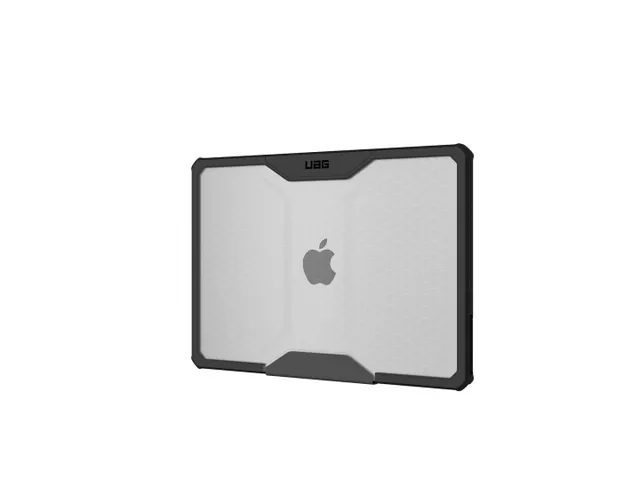 UAG Plyo MacBook Air 13 inch M4 / M3 / M2 hardshell hoesje Transparant