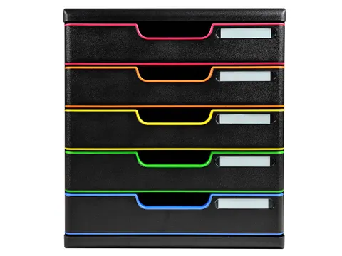 Ladenblok MODULO A4 5 laden Classic Harlekijn