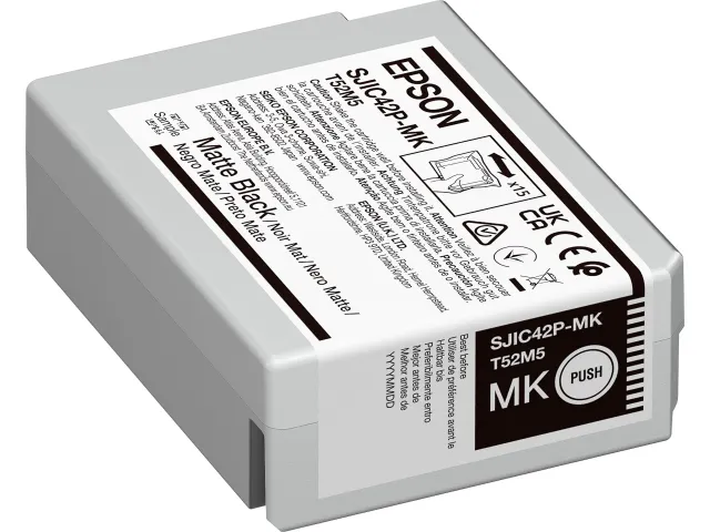 C13T52M540 Epson Sjic42Pmk Cw Inkt Mat Zwart 50Ml
