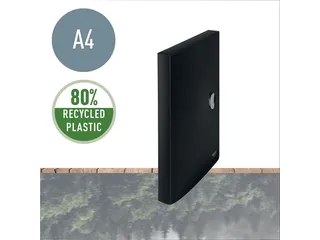 Documentenbox Leitz Recycle A4 PP zwart - 2