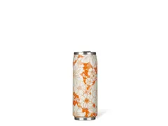 Thermosbeker Les Artistes Paris blik 500ml Orange Flower met rietje