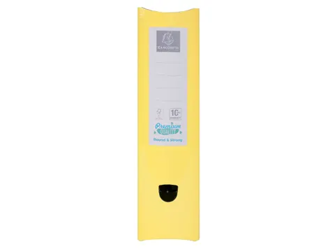 Exacompta Aquarel Prem'Touch hefboomordner A4 Pastelgeel 80mm