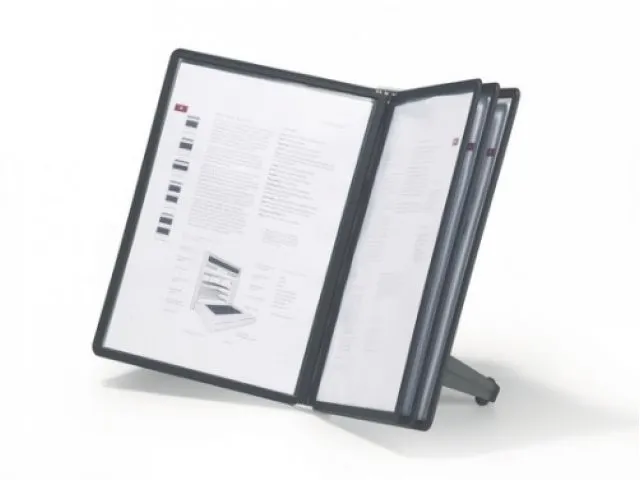 Bureaustandaard A4 Sherpa Soho Met 5tassen Zwart