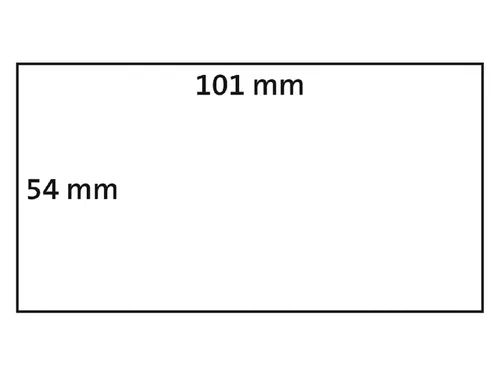 Etiket Dymo 99014 Labelprint Adreslabel Etiket 54x101mm S0722430