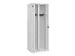 locker voor scheiding van kleding,HxBxD 1850x600x500mm,2vak