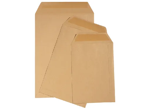 Envelop Quantore Akte P185 185X280Mm 90G Bruinkraft Gegomd