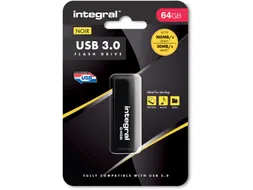 Integral Usb-Stick 3.0, 64Gb, Zwart