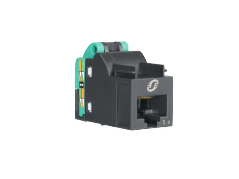 Schneider Electric VDIB17725U01, Plat, Zwart, RJ-45, Vrouwelijk, 1000B