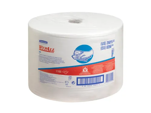 WypAll 8356 grote rol X50 1-laags wit Rol