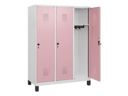 schoollocker,HxBxD 1630x1200x500mm,3vak,vak B 400mm,draaigrendel