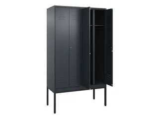 locker voor scheiding van kleding,HxBxD 2120x1200x500mm,4vak - 2
