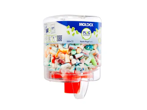 Moldex 782501 dispenser klein met 250 paar Spark Plugs oordoppen