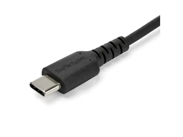 USB 2.0 naar USB-C kabel 1 Meter Zwart