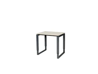 Domino Plus Bureau Hoogte Verstelbaar 800x600mm Robson Eiken Zwart - 1