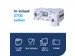 Tork 473391 Poetspapier M4 2-Laags Centerfeed Smartcore Blauw