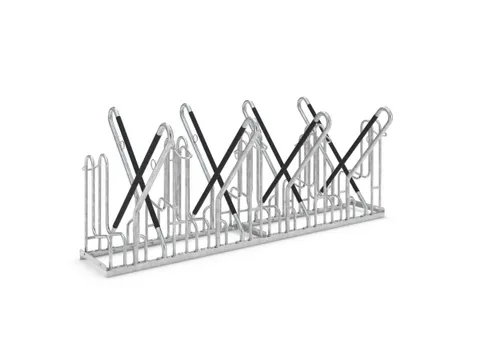 fietsbeugel,L 2160mm,2x4instelplaatsen,gebruik beide zijden