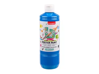 Plakkaatverf Bruynzeel lichtblauw fles à 500ml - 1