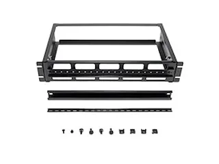 2U DIN Rail Kit voor Standaard 19 inch Rack - 6