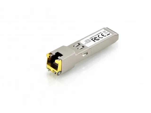1,25 Gbps koperen SFP-module RJ45 10/100/1000Base-T, tot 100 meter