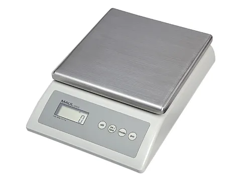Pakketweger MAUL Count 10kg metalen plateau 17x17.5cm 220V + batterij