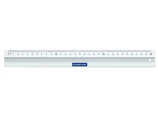 Liniaal Staedtler 563 300mm metaal - 2