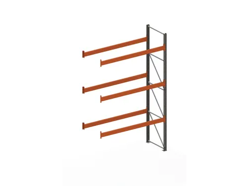 palletstelling,aanbouwveld,HxBxD 4400x2785x1100mm,vakl. 3000kg