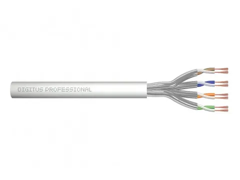 CAT 6A U-FTP Raw Patchkabel Lengte 100m Doos AWG 27/7 LSZH Sx Grijs