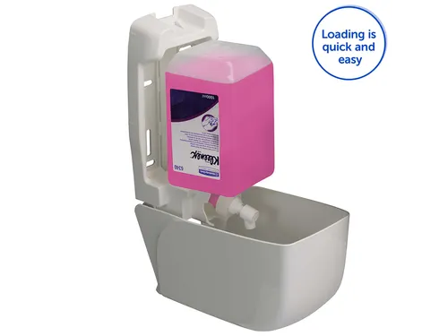 Handzeepdispenser Aquarius 1 liter wit 6948