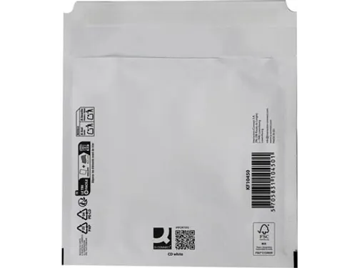 luchtkussenenvelop wit CD 200 x 175 mm 100 stuks