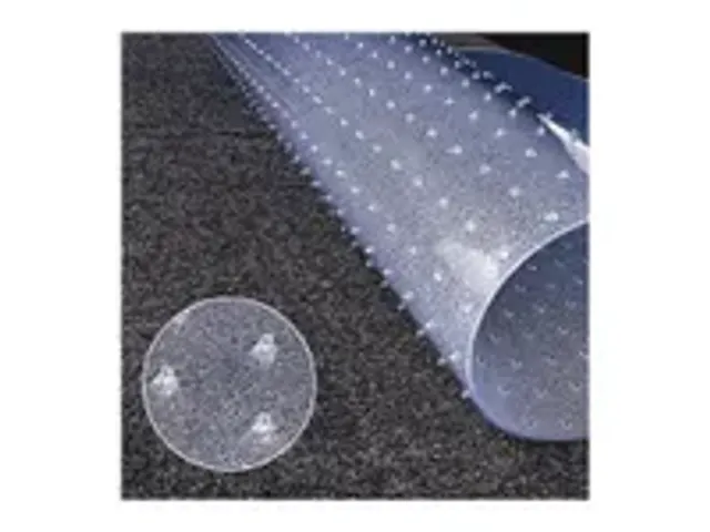 OUTLET Stoelmat PVC 120x150cm zachte vloer