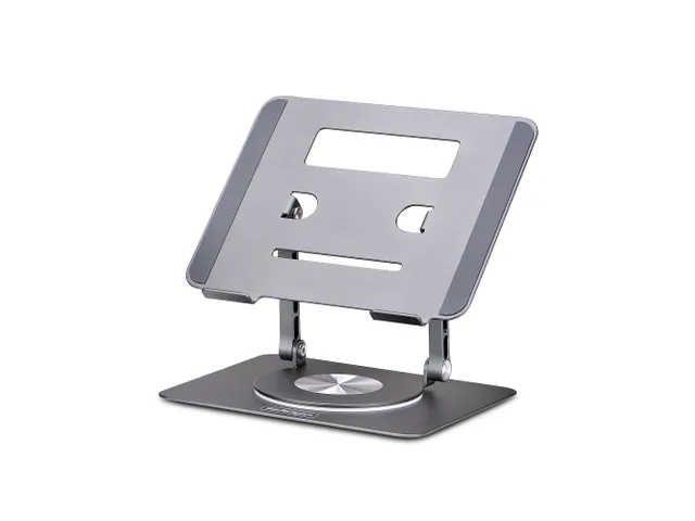 Draaibare Laptopstandaard Zilver tot 5kg Laptops