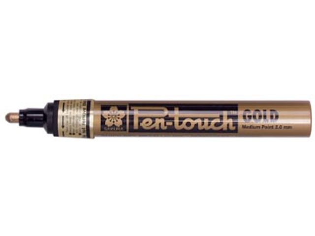 Sakura Paint Marker Pen-Touch Punt van 2mm, Goud | MarkeerstiftWinkel.be