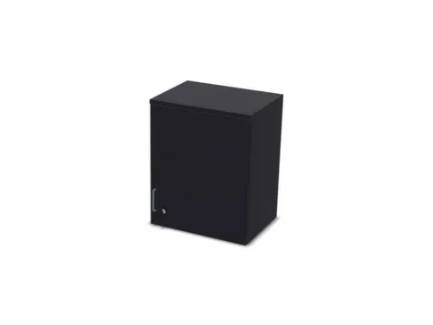 opzetkast v. kast met openslaande deuren CC-zwart 740x600x445mm