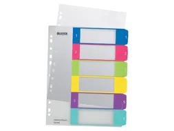 WOW printbare index, 6 tabs