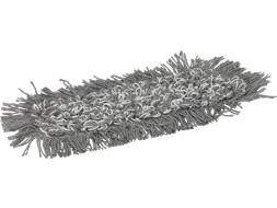 ErgoClean 549625 DAMP 43 mop 25cm vochtig microvezel grijs-wit