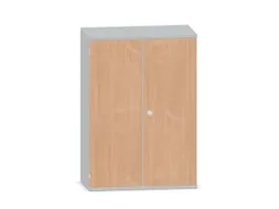 Kantoorkast 1150x800x430mm Decor Romp Lichtgrijs Decor Front Beuken