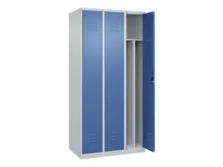 locker voor scheiding van kleding,HxBxD 1850x900x500mm,3vak - 2