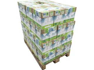 Kopieerpapier PaperWise A4 wit 75 grams pallet a 240 pak - 1
