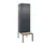 PBM-locker met bank,HxBxD 2120x600x815mm,2vak,vak B 300mm,cil.-slot