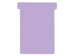 Nobo T-Planbordkaarten Index 3 120x92mm Violet