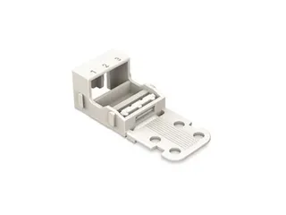 Bevestigingsadapter - Voor 3-Draadsklemmen - Serie 221 - 4mm² - Voor - 1