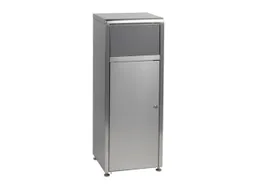 afvalbak opstelbaar 50 Liter 1opening(en) romp RVS
