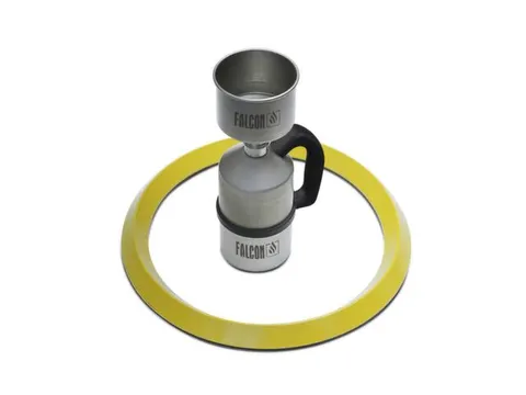 Flexibele afsluitbarrière,v. chemicaliën,HxØ 50x500mm,PU,geel