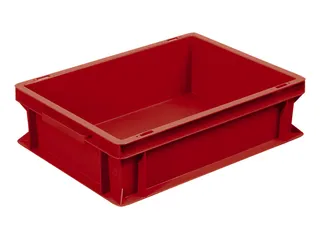 Euronorm Stapelkrat Hxlxb 120x400x300mm 11liter Rood - 1